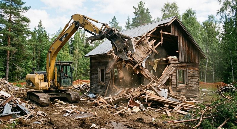 Cabin Demolition in South Houston, TX