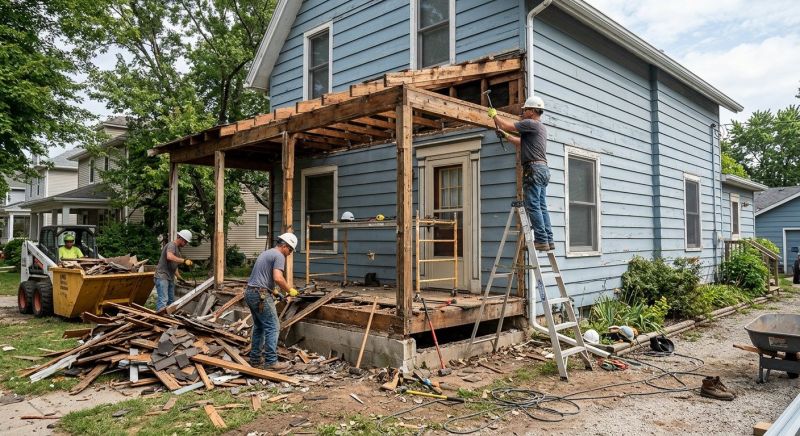 Concrete Porch Removal in Bergen County, NJ