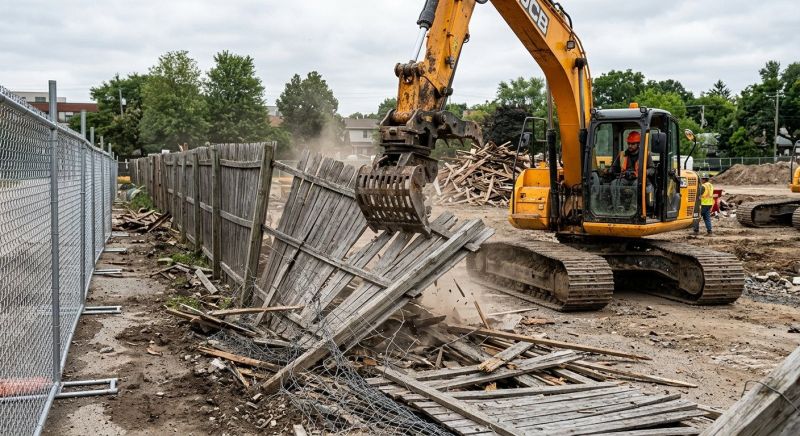 Fence Demolition in Sacramento, CA