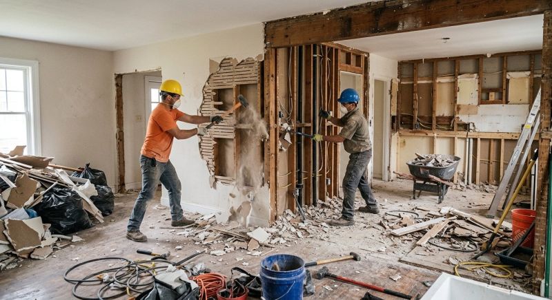 Interior Renovation Demolition in Sacramento, CA