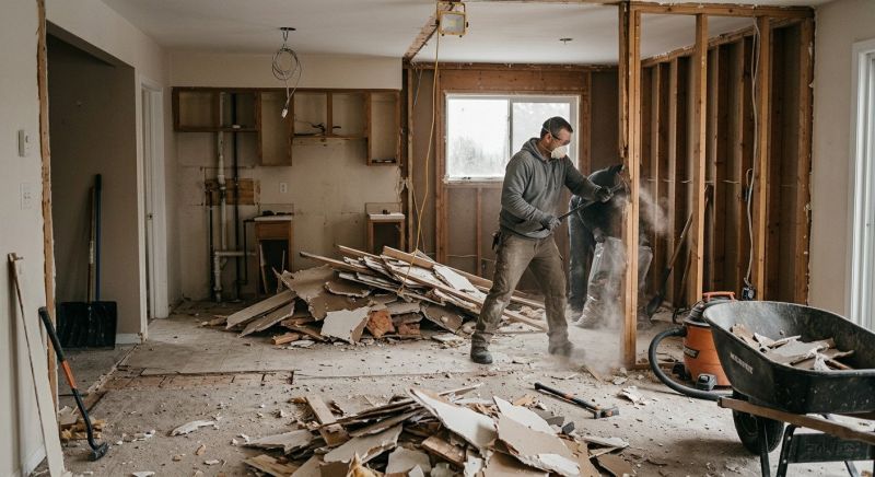 Interior Renovation Demolition in Frederick, MD