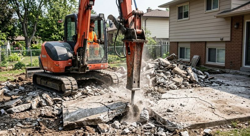 Pavement Demolition in Bergen County, NJ