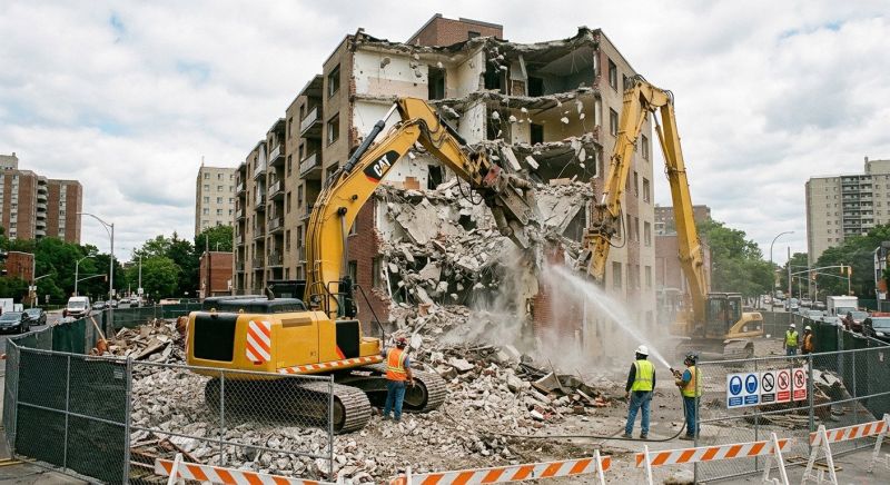 Apartment Demolition in Katy, TX