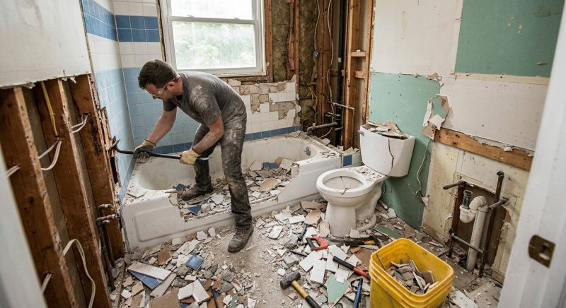 Bath Demolition in Frederick, MD