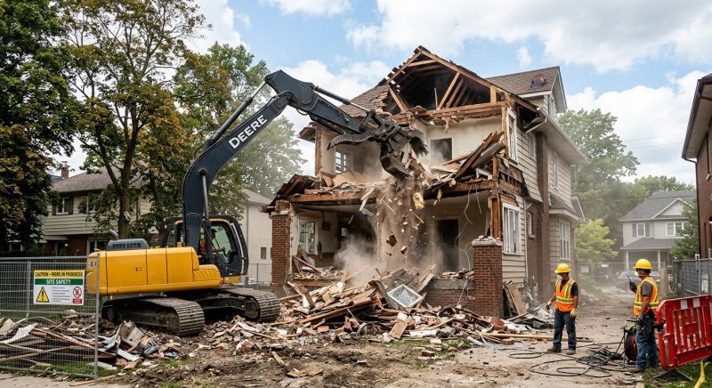 Cabin Demolition in Conroe, TX