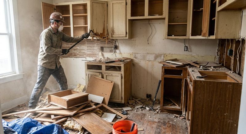 Cabinet Demolition in Sacramento, CA