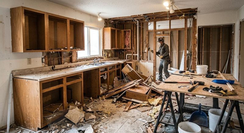 Cabinet Demolition in Sacramento, CA