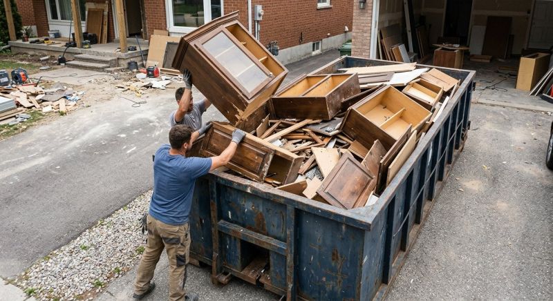 Cabinet Disposal in Sacramento, CA