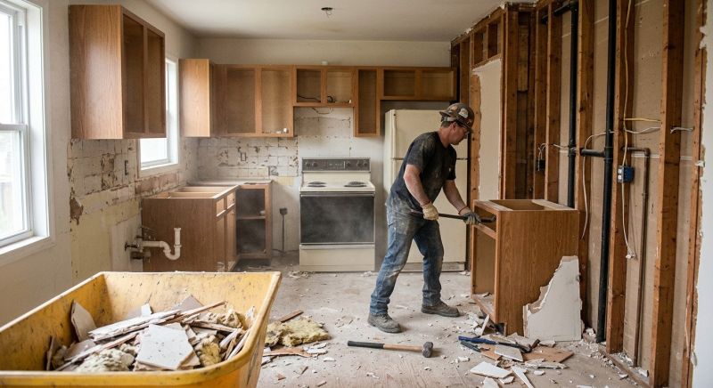 Closet Demolition in Frederick, MD