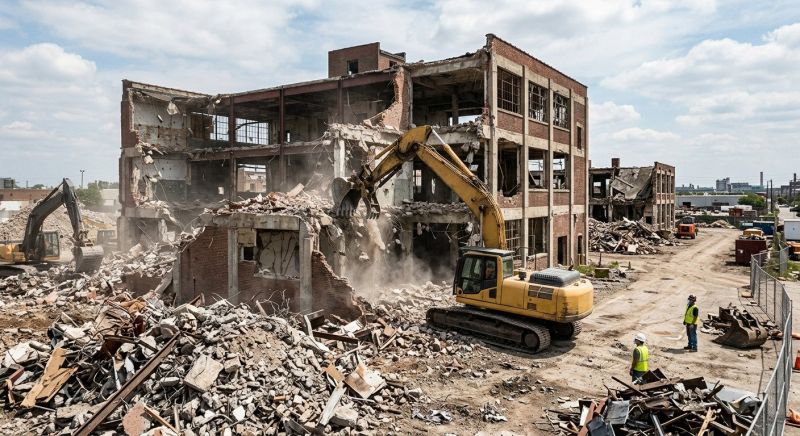 Commercial Building Demolition in Bergen County, NJ
