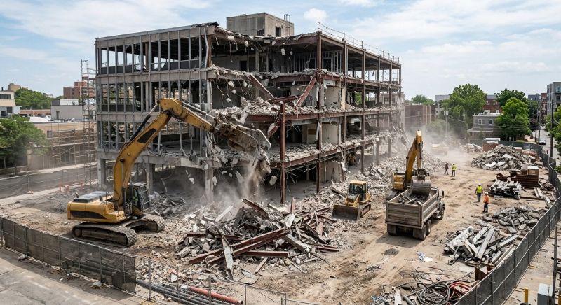 Commercial Demolition Service in Katy, TX