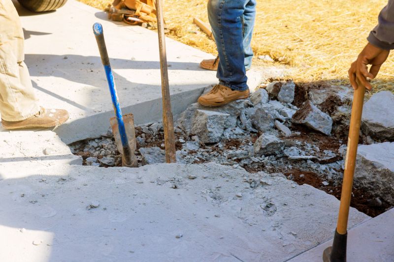 Concrete Pavement Demolition in Bergen County, NJ