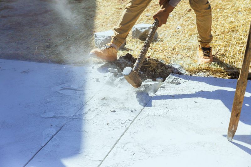 Concrete Pavement Demolition in Bergen County, NJ