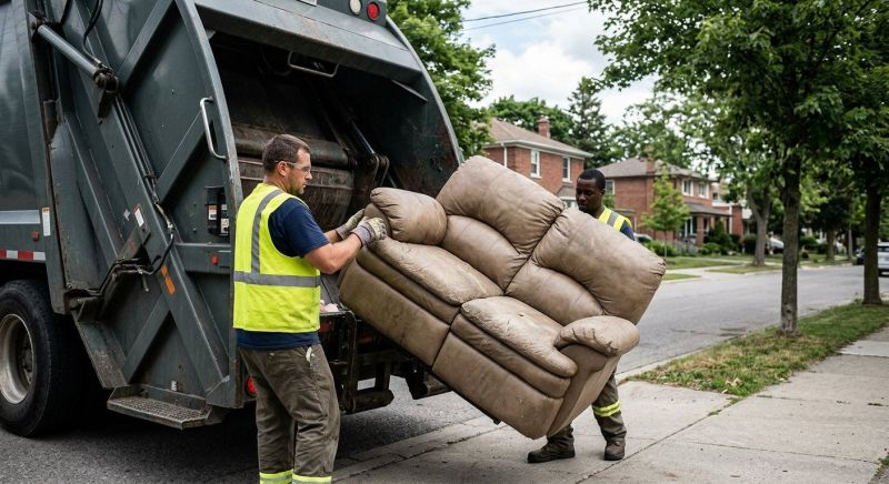 Couch Disposal in Roseville, CA