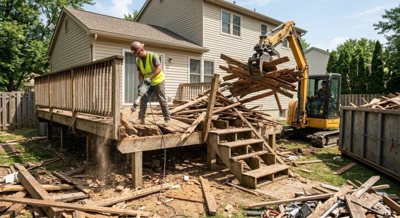 Deck Removal Service in Bergen County, NJ