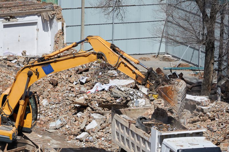 Demolition Debris Removal in Roseville, CA