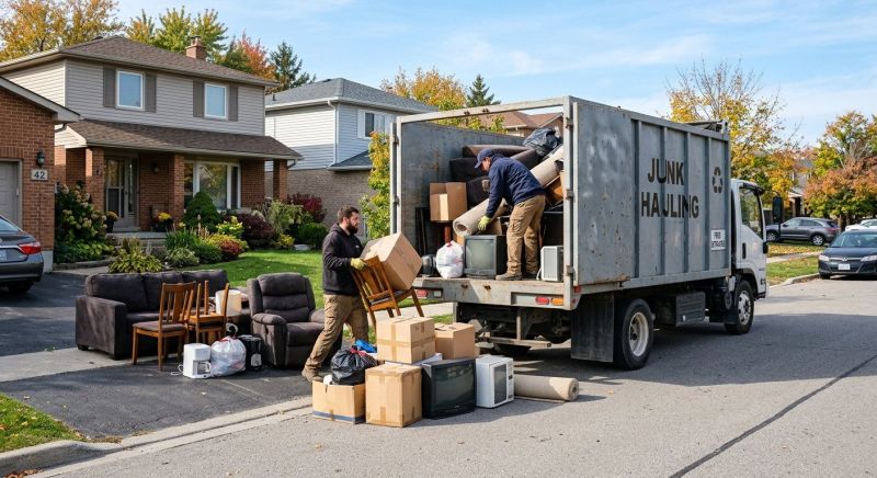 Garage Junk Hauling in Charlotte, NC