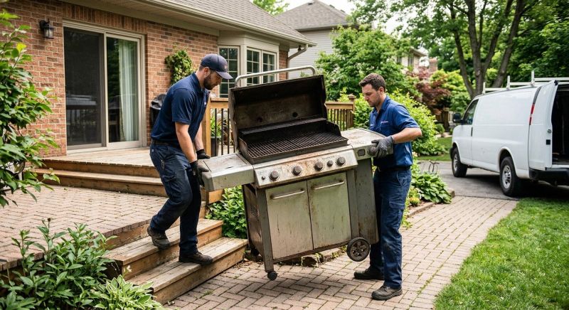 Grill Removal Service in Sacramento, CA
