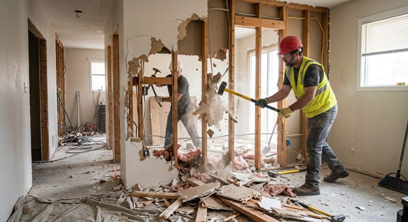 Hearth Demolition in Bergen County, NJ