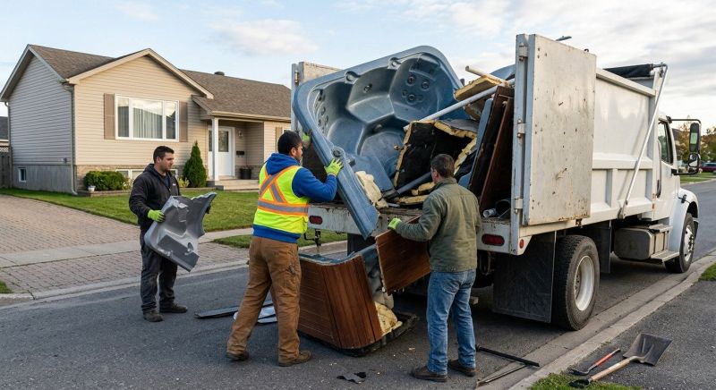 Hot Tub Removal in Roseville, CA