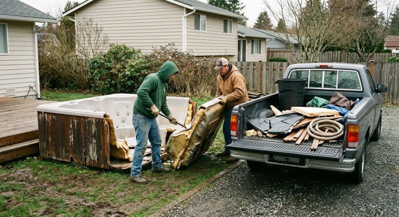 Hot Tub Removal in Chico, CA