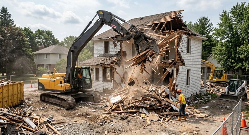 House Wrecking in Roseville, CA