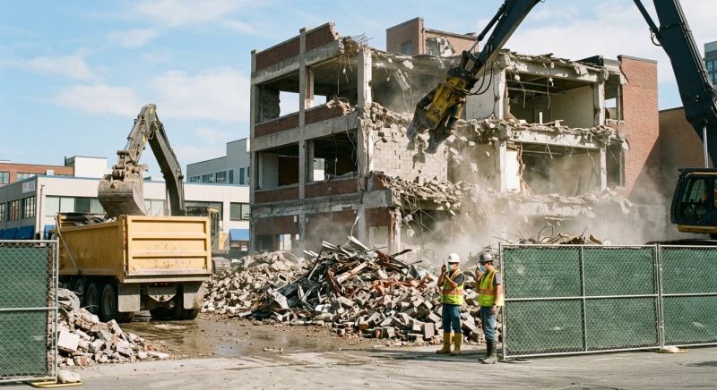 Industrial Demolition in Houston, TX