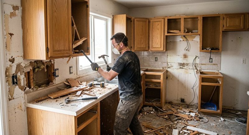 Kitchen Cabinet Demolition in Frederick, MD