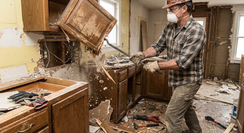 Kitchen Cabinet Demolition in Frederick, MD