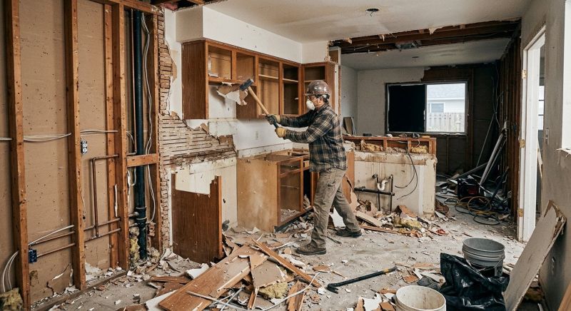 Kitchen Demolition in Bergen County, NJ