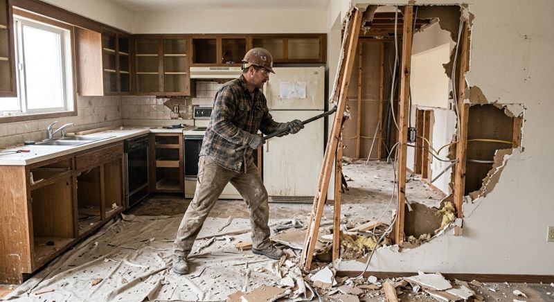 Kitchen Demolition in Frederick, MD