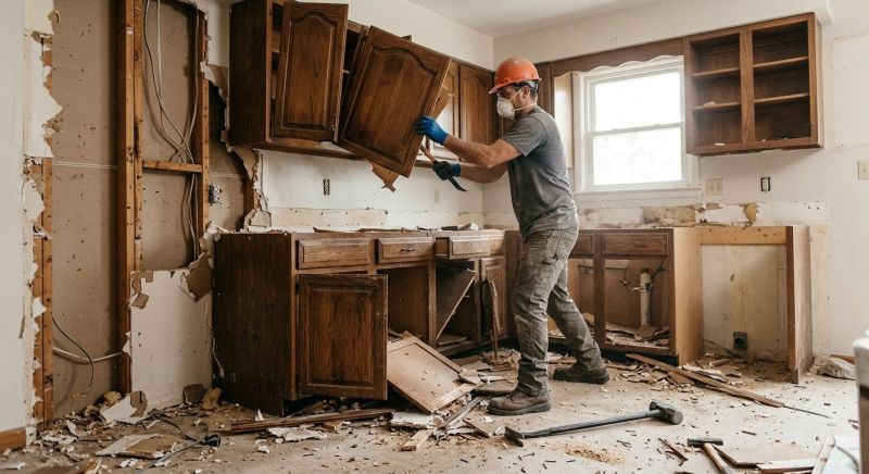 Kitchen Demolition in Sacramento, CA