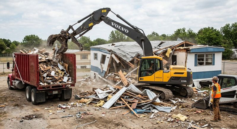 Mobile Home Demolition in Sacramento, CA