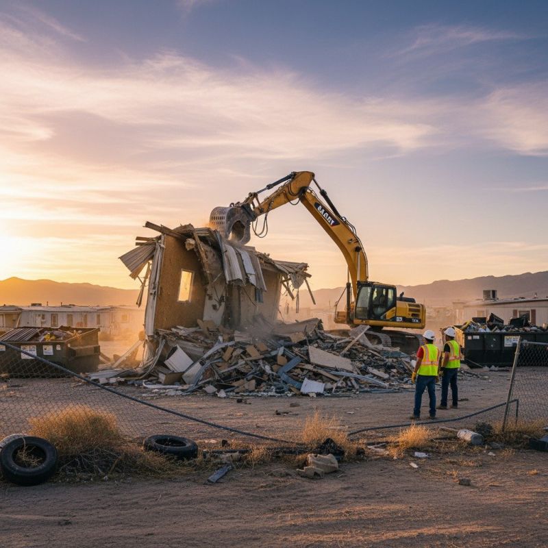 Modular Home Demolition in Houston, TX