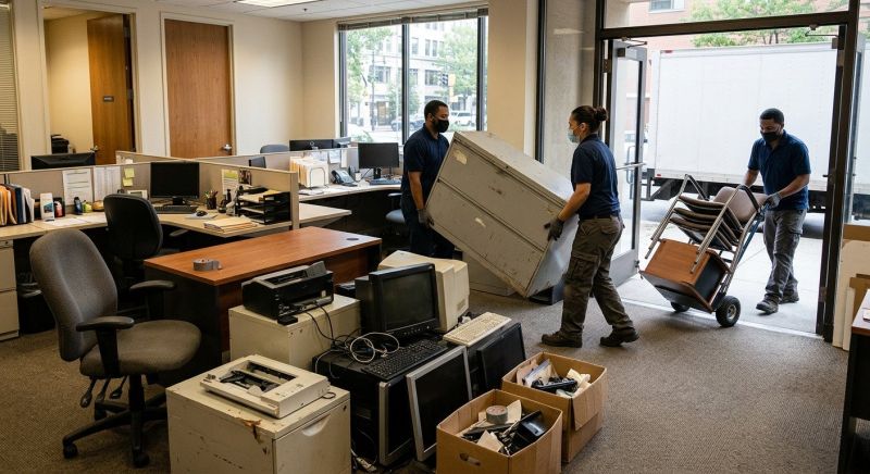 Office Junk Removal in Sacramento, CA