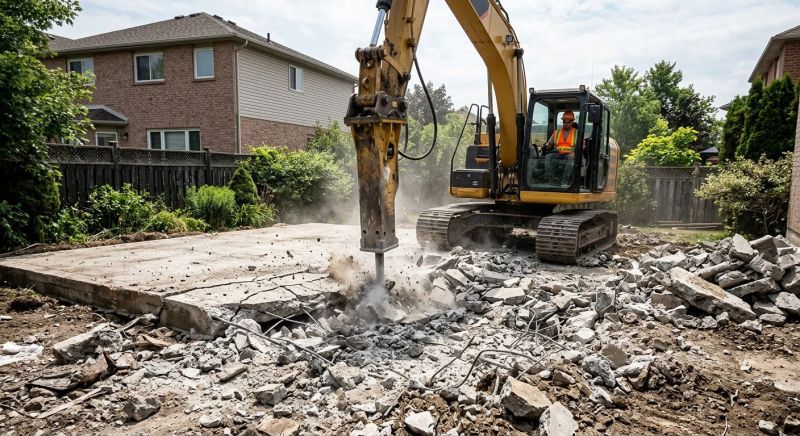 Patio Demolition Service in Bergen County, NJ