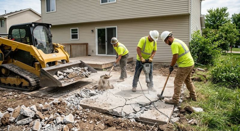 Patio Removal in Bergen County, NJ