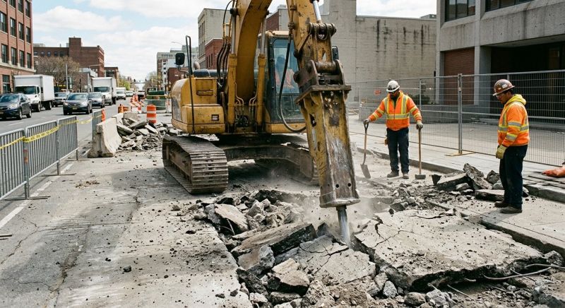 Pavement Demolition in Sacramento, CA