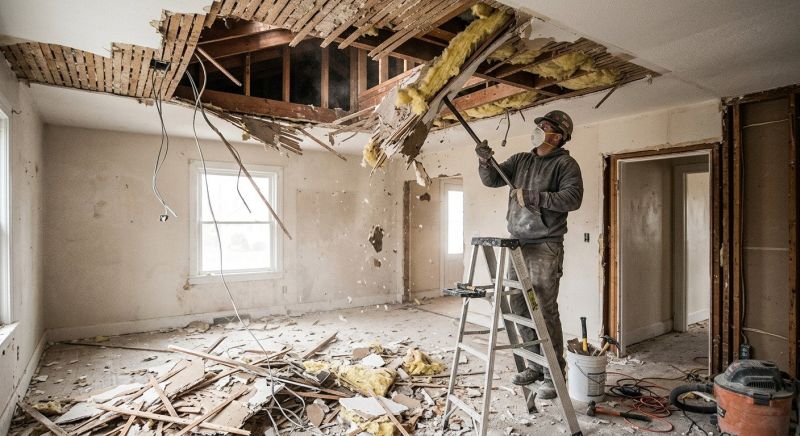 Subfloor Demolition in Sacramento, CA