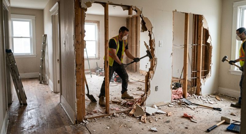 Subfloor Demolition in Bergen County, NJ